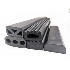 Hatch cover seal PVC EPDM Silicone Rubber Customized Extruded Profile rubber sealing strip for window Boat Marine