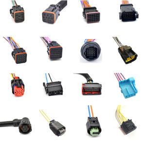 Connecteurs de terminaux de faisceau de câblage en cuivre étanches 16 broches RGB pour automobile et moto, mâle-femelle, radar moderne 7123-7564-40 - Product Image 3