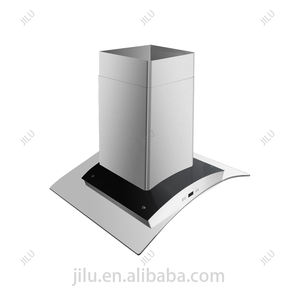 Motor de pared de acero inoxidable, piezas de Sensor de estilo de potencia, lámpara de luz LED, campana extractora, Control táctil, curva de vidrio, acero, lujo para cocina, 60mm - Product Image 5