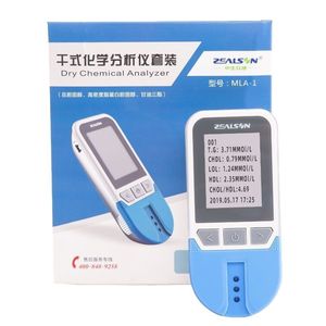 Analizador Químico Seco Zealson MLA-1, Kit de Diagnóstico de Lípidos en Sangre, Colesterol y Triglicéridos, Azul - Product Image 1