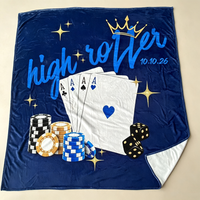 Créez votre propre couverture « Pensées Curatives » - Cadeau romantique pour femme/mari, anniversaire de mariage, fête des mères, couverture d'hiver