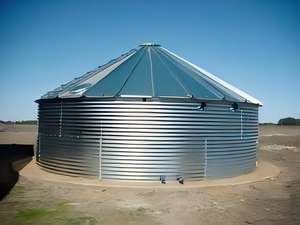 Réservoir d'eau en acier ondulé Jinlink personnalisé pour une utilisation hivernale, couche isolante et empêche le gel dans les climats froids - Product Image 2