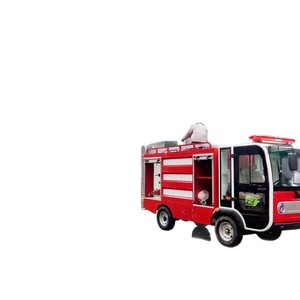 Camion de pompiers électrique avec réservoir de 3001 à 5000 L, canon à eau rotatif et feux de signalisation pour utilisation en cas d'urgence - Product Image 5