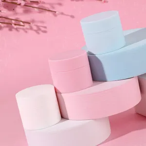 Hot Sale Cute Colorful 5G 10G 30G 80G Small Plastic Cosmetic Jar Pp Cream Containers Plastics Jar For Cosmetics And Skincare