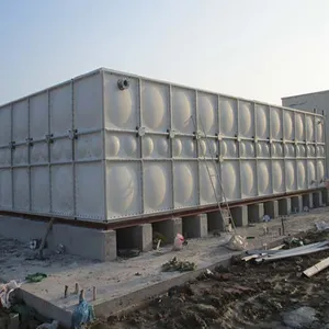 High quality FRP/GRP 200000 Litres Large Scale GRP Sectional Cold Water Storage Tanks