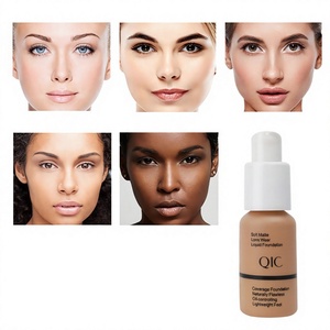 QIC <span class=keywords><strong>Fond</strong></span> <span class=keywords><strong>de</strong></span> <span class=keywords><strong>Teint</strong></span> Liquide Waterproof Anti-Sébum Correcteur Matifiant Hydratant BB Crème pour le <span class=keywords><strong>Teint</strong></span> - Product Image 4