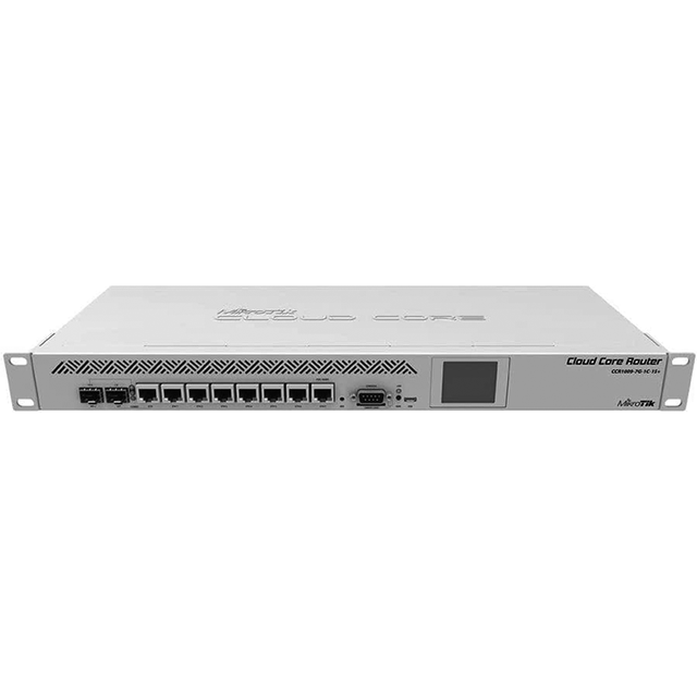 Mikro tik 1U rackmount Combo port Router CCR1009-7G-1C-PC CCR1009-7G-1C-1S+