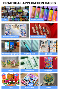 Imprimante à bande UV Orient Longke 1300 mm - 1200 DPI, positionnement visuel, imprimante à jet d'encre à plat, tête d'impression XP600 pour tube flexible/œuf - Product Image 3