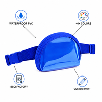 Sac banane personnalisé avec logo sur mesure, vente en gros, en PVC/TPU, fabricant OEM, directement de l'usine