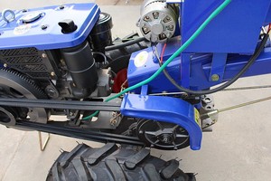 Trattore che cammina a mano 13HP 18HP 22HP Diesel Mini macchine agricole Kubota due ruote trattore usato e nuova condizione - Product Image 5