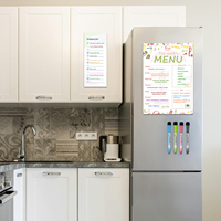 Planificateur décoratif personnalisable, amovible et réutilisable UCI Uni-Felt, flexible et interactif, pour la planification hebdomadaire et mensuelle, liste de courses, art mural pour la maison