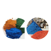 Paillis colorant couleur poudre oxyde de fer Fe2o3