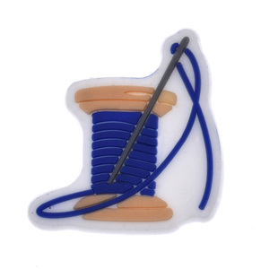 Kids Shoe Decorations <strong>Needle</strong> <strong>Thread</strong> Sewing Accessories PVC Stitching Needlework Sewing Machine Shoe Charms for Clogs - Product Image 5