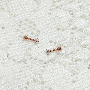 TG venta al por mayor cartílago <span class=keywords><strong>oreja</strong></span> Stud 3MM 16G 3 colores disponibles pendientes de acero inoxidable Piercing cuerpo <span class=keywords><strong>Tragus</strong></span> Helix Barbell Stud - Product Image 5