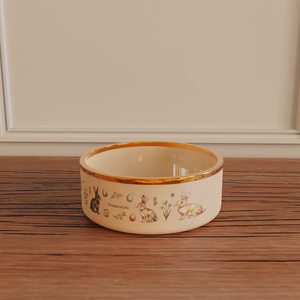 Paskalya Seramik Evcil Hayvan Mama Kabı Köpekler ve Kediler İçin Bahar Tatili Hayvan Desenli Besleme Kabı Özel Logo Mevsimlik Evcil Hayvan Malzemeleri Toptan Satış - Product Image 5