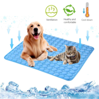 Tapis rafraîchissant pour chien, lit d'été pour animaux de compagnie, très grande taille pour petits et grands chiens, accessoires pour animaux, couverture durable pour chat, coussin de canapé, couverture rafraîchissante pour chat