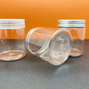 Conteneur en plastique transparent de 2,5 oz/80 ml avec couvercle à vis en aluminium anti-fuite, capacité de 70 g pour le savon liquide, les articles de soins personnels - Product Image 3