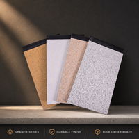 Panneau mural en métal isolé en PU de 16 mm pour la décoration murale extérieure et la finition de façade