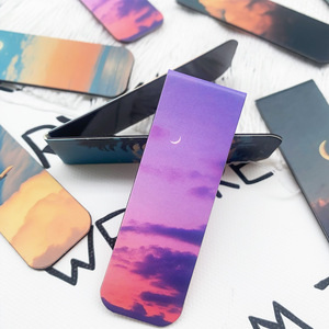 Marcadores Magnéticos Personalizados, Estilo Instagram Cozy Twilight Whispers, Marcadores Creativos Hechos a Mano con Textura Premium - Product Image 4