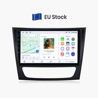 Radio con pantalla táctil de navegación Android Carplay Junsun de 9 pulgadas para Mercedes Benz Clase E W211 E300 2002-2010