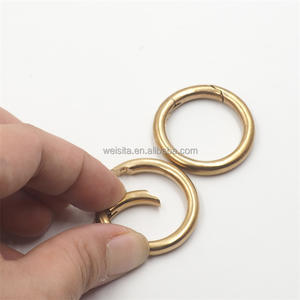 उपकरण उपकरण उपकरण के लिए रिंग स्प्रिंग क्लैंप फैशनेबल diy गहने bucle कनेक्टर कुत्ते श्रृंखला हुक बैग के लिए हुक - Product Image 5