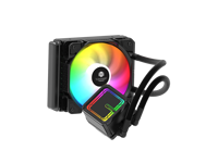 Système de refroidissement liquide pour PC de jeu 240 mm, ventilateur ARGB, refroidisseur AIO, roulement fluide, faible bruit 23 dB, compatible avec