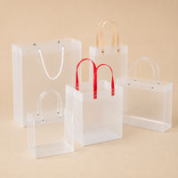 Boîte à gâteau transparente avec poignée, sac cadeau en plastique transparent pour tiramisu, mariage, anniversaire, événement, emballage de dessert réutilisable, logo personnalisé