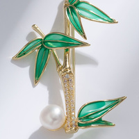 Broche élégante en perles d'eau douce de style chinois XILIANGFEIZI, bijoux de mariage de luxe pour cheongsam