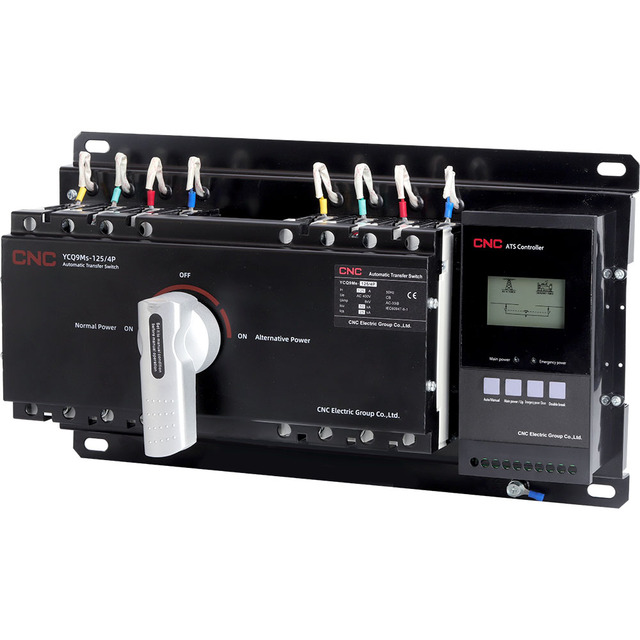 630A 63a Ac Dual Power Automatic Transfer Switch 500a ATS