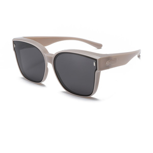 SPOEN <b>Square</b> Polarized <b>Sunglasses</b> UV400 Full Rim Unisex Fashion Sun Protection Adult - Product Image 5