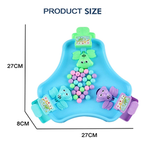 Le plus récent bon marché portable jeu de <span class=keywords><strong>doigt</strong></span> faim grenouilles manger des haricots de bureau de jeu jouets pour enfant - Product Image 3