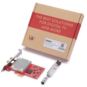 TBS6205se DVB-T2/C2/T/C(J.83A/B/C)/ISDB-T/C /ATSC1.0 Quad TV จูนเนอร์การ์ด PCIe สำหรับโทรทัศน์ terresial ฟรีและสตรีมมิ่ง - Product Image 5