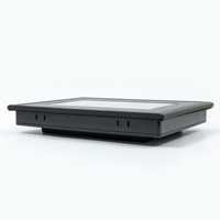 NZ14 Nuevo PLC HMI MCGS Serie T Original, Pantalla Táctil de 7 Pulgadas con Resolución de 800x480, Ethernet/WAN para Automatización Industrial