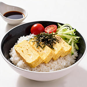 Pastel de huevo rectangular congelado Jinyi |   Bloque de Color Amarillo Brillante, Suave y Esponjoso |   Huevos revueltos Tamagoyaki espesos |   Sushi Sandwich Bento | - Product Image 3