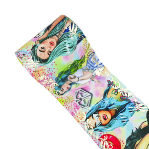 Boca all'ingrosso Custom <span class=keywords><strong>75mm</strong></span> a pois stampato a spina di pesce fettuccia in poliestere 100% ecologica per fiocchi per capelli e tessuti per la casa - Product Image 5