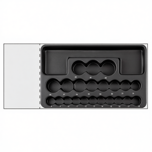 Bandeja de almacenamiento Martin Boots 519/235NV con compartimentos numerados para organizar piezas pequeñas y herramientas - Product Image 2