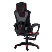 Chaise de bureau ergonomique moderne avec dossier en maille, pivotante et réglable en hauteur, disponible en plusieurs couleurs