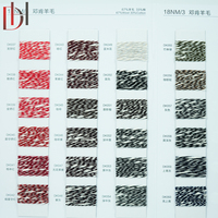 Duncan Wool 18NM/3 Wool-Cotton Blend Yarn for High-End Casual & Fashion Knits,Factory Bulk Custom Supply