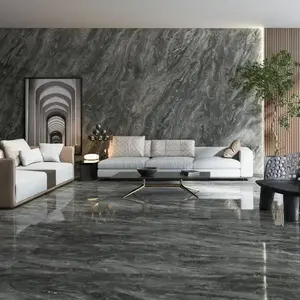 Large Home Polished Tiles Polished White Marble Tile 800x1600mm