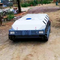 Pulvérisateur sur chenilles télécommandé VehicleAgricultural Crawler Driverless Sprayer Farm Orchard Sprayer