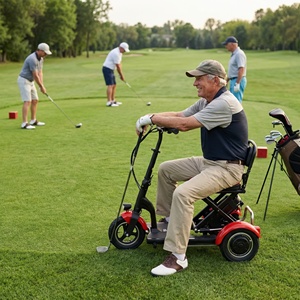 Trottinettes portables auto-équilibrées robustes avec accé<span class=keywords><strong>l</strong></span>ération fluide pour les trajets en banlieue et <span class=keywords><strong>sur</strong></span> les terrains de golf - Product Image 6