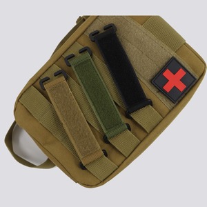 Accessoires de fixation auto-agrippants en nylon pour brassards et étuis, pour la chasse et les activités tactiques en extérieur, avec bande colorée en tissu - Product Image 1