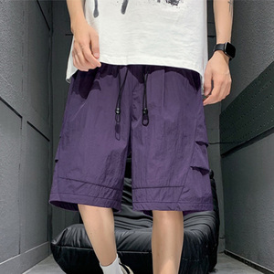 Shorts pour hommes à prix compétitif, pratiques, respirants, en polyester, pantaloncini fonctionnels, shorts simples pour la course à pied - Product Image 3