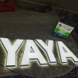 Bảng Hiệu Chiếu Sáng Bảng Hiệu LED Bảng Chữ Cái Kênh Acrylic Chiếu Sáng Phía Trước Mặt Sau Bảng Chữ Cái Treo Tường 3D Acrylic Quảng Cáo Ngoài Trời Tùy Chỉnh - Product Image 4