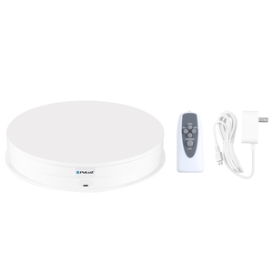 Puluz 30cm eléctrico 360 grados soporte de exhibición de fotografía giratoria carga 10-15kg ajuste accesorios de estudio fotográfico - Product Image 2