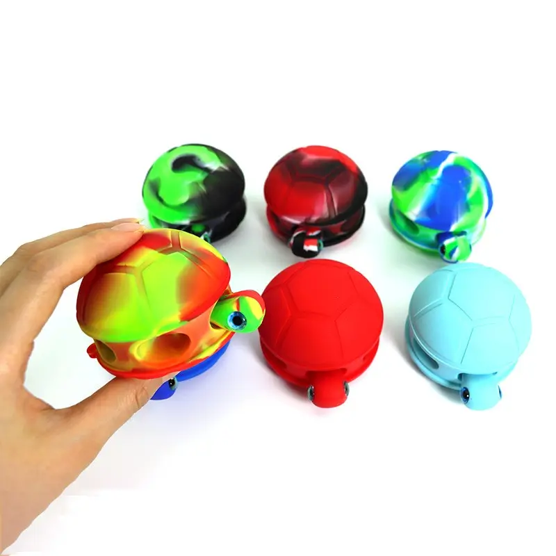 A354 3D Schildkröte Dekompression Silikon ball Bubble Sensory Stress Squeeze Kinder Kinder Spielzeug Tier Ball