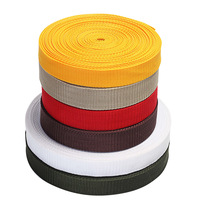 Sangle de ceinture de sécurité en polyester à haute résistance vêtement accessoires pour animaux de compagnie taille personnalisée1 ~ 10cm sangle de ceinture de sécurité