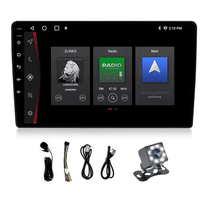 Rotiss Qualcomm 8Core Android Car Đài Phát Thanh GPS Carplay Auto Stereo 4G Wifi Màn Hình 2 DIN Xe Màn Hình Đài Phát Thanh Máy Nghe Nhạc Xe Hiển Thị Dsp