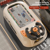 Volant de jeu simulateur de conduite multifonctionnel, machine de course avec évitement d'obstacles, aventure de course