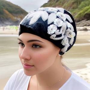 2025 Hot-Selling Muslim Women's Arabic <b>Scarf</b> Hat, Multifunctional, Breathable, Customizable, Solid Color Inner Cap for All - Product Image 2